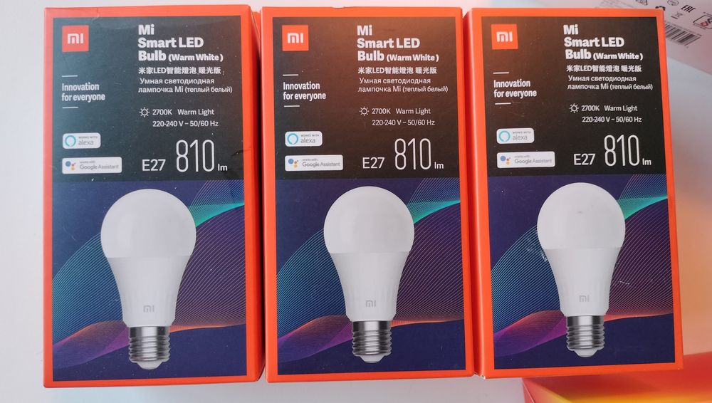 Lâmpadas Led inteligentes