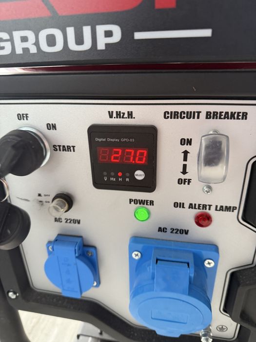 Дизельный генератор Mast Group YH7000AE (4.5/5 кВт, 1ф)