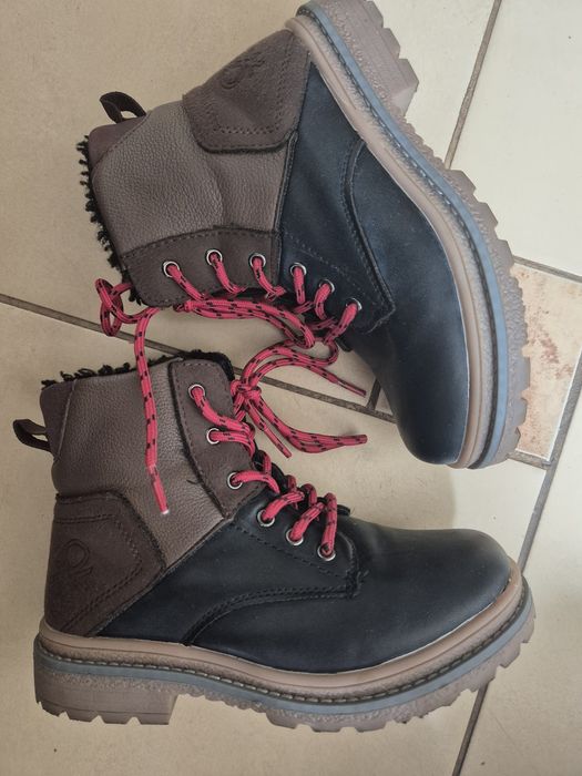 Buty chłopięce zimowe eleganckie trapery 31 rozmiar traperki United Co
