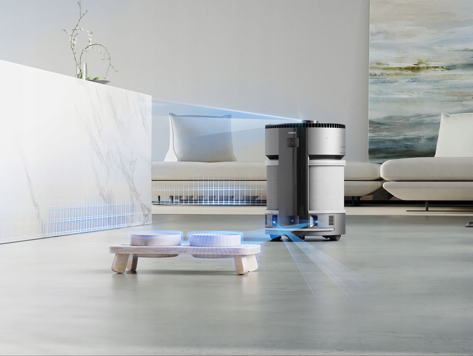 Oczyszczacz Ecovacs Airbot Z1 600 m³/h szary KJ600G-BX11
