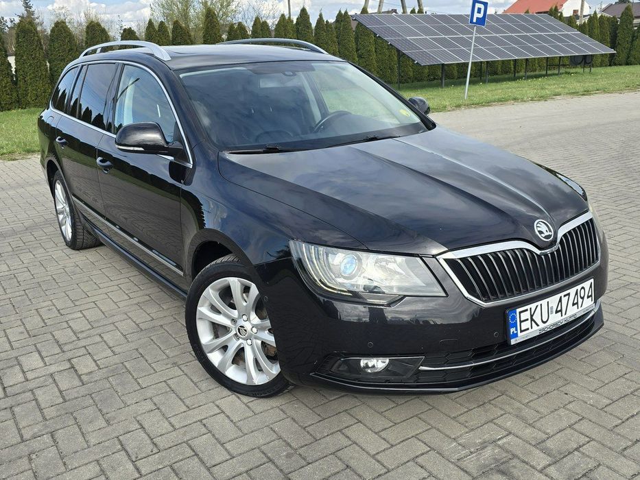 Skoda Superb 1,6tdi Skóry.Navi.Tempomat.Elektr.Klapa.Fotele z pamięcią.OKAZJA
