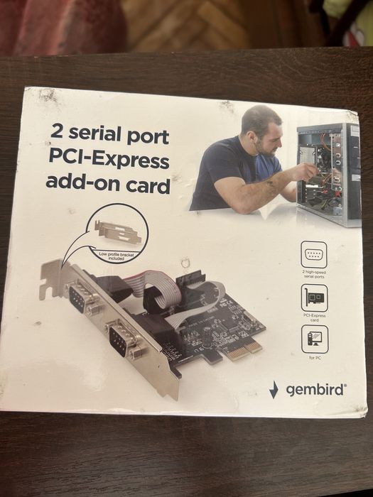 PCI- express 2 serial port