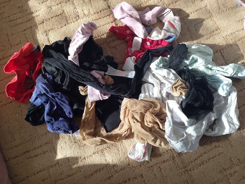 Zestaw bielizny używanej damskiej