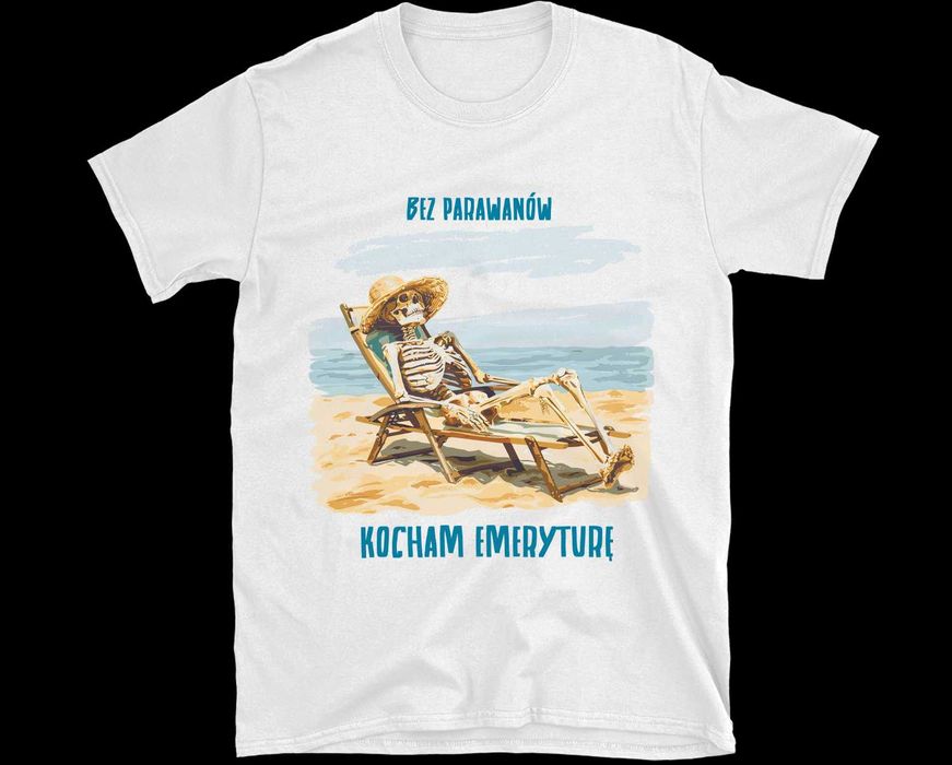 koszulka na prezent dla emeryta, koszulka emeryta, urodziny emeryta