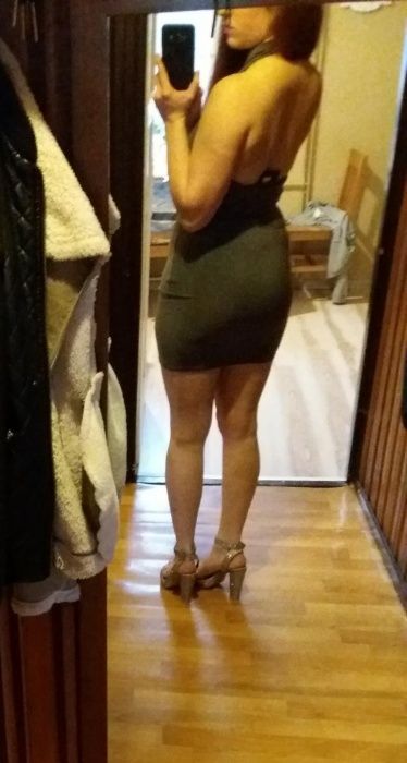 Nowa szara sukienka