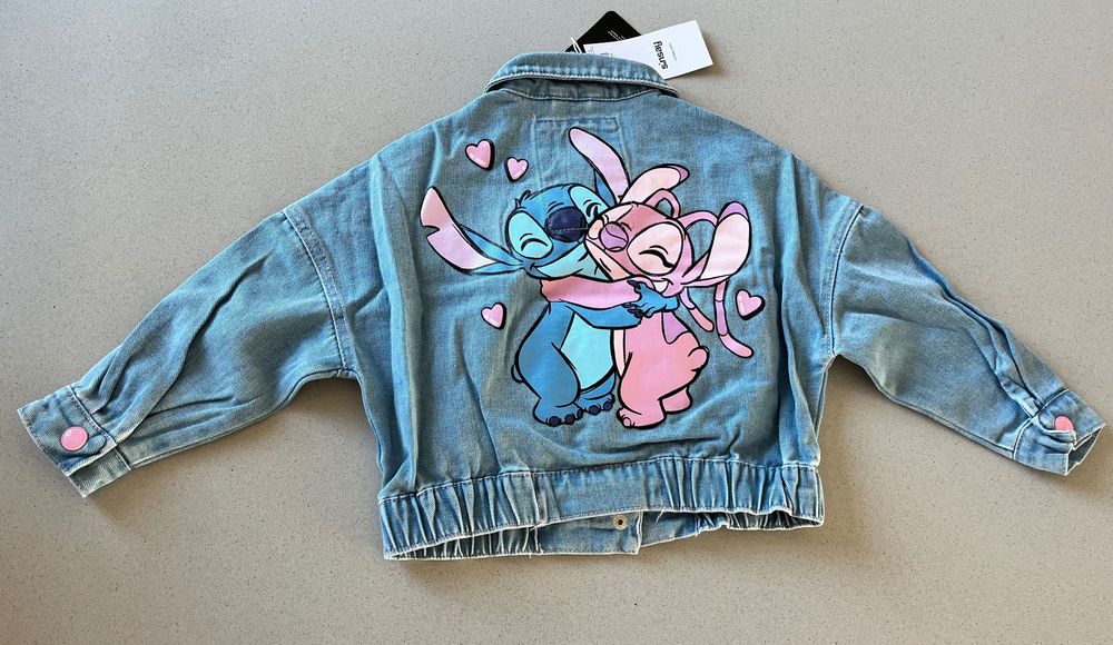 Katana kurtka jeansowa lilou & stitch
