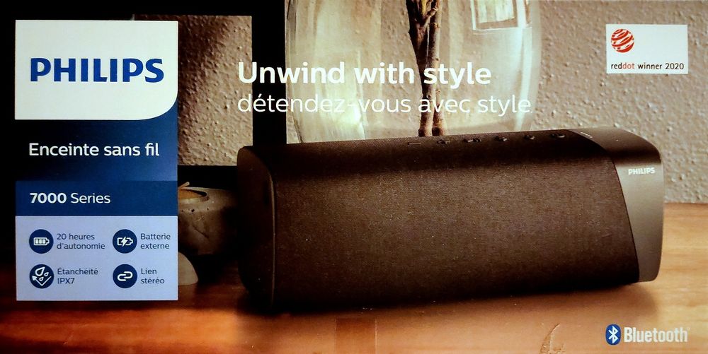 Coluna Bluetooth Philips S7505 NOVA