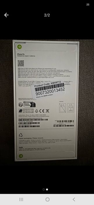 Iphone 17 e nowy