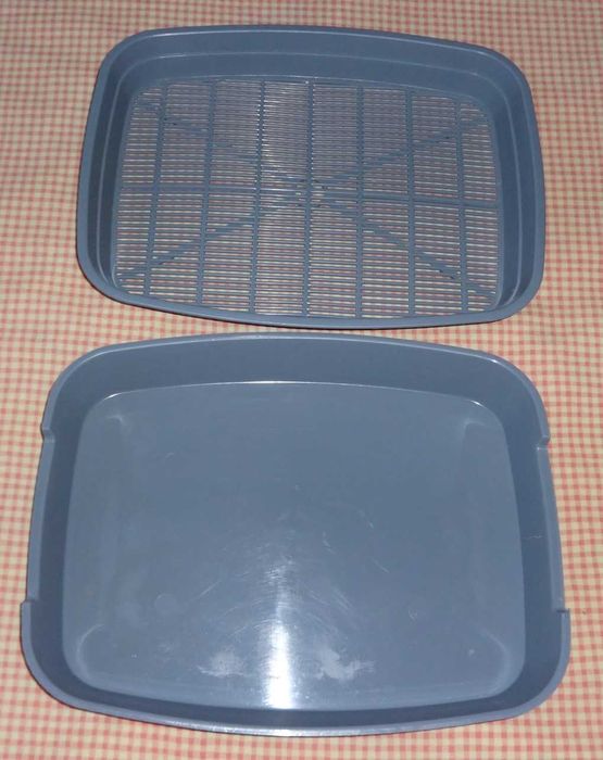 глибокий туалет із сіткою