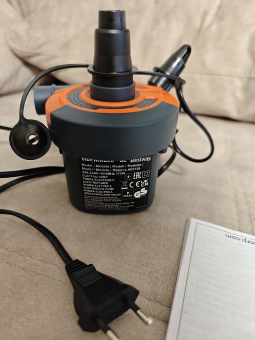 Nunca elétrica para tenda camping , colchão inflável etc..