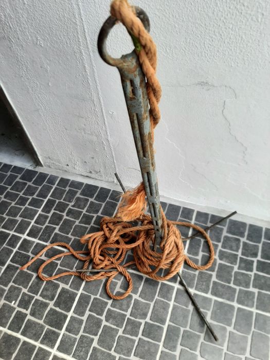 Âncora de barco bom estado