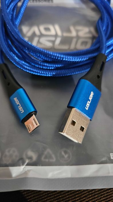 Cabo micro usb 2mt tecido