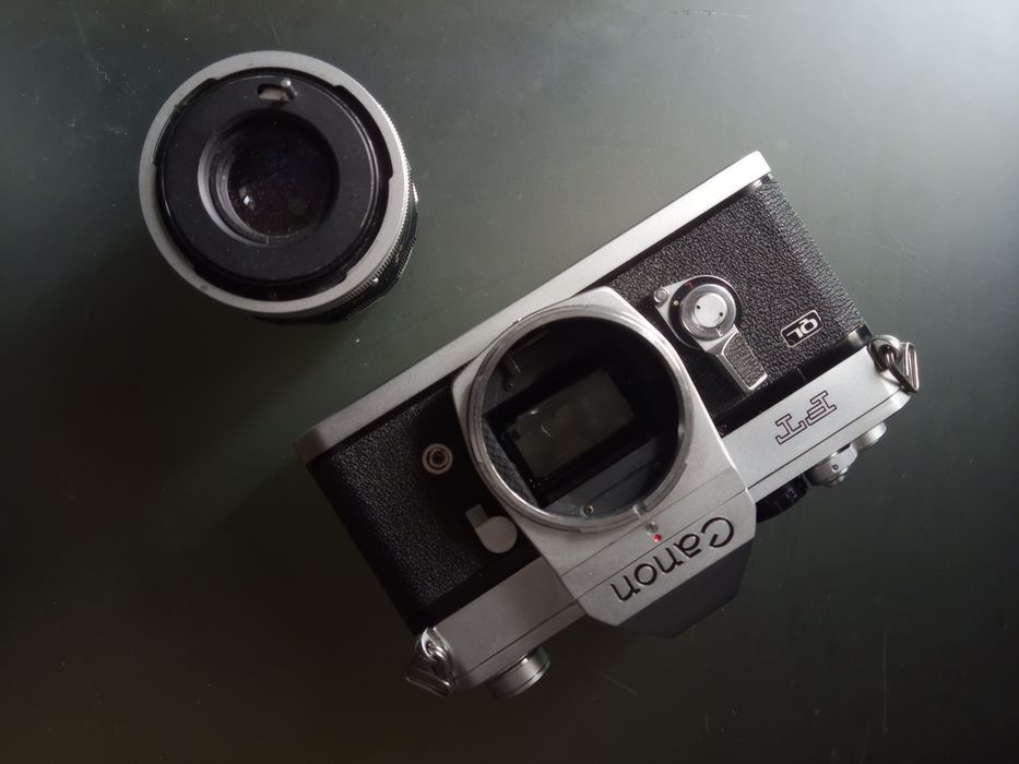 Canon FT e objectiva Canon FL 50mm f:1,8 (RESERVADO)