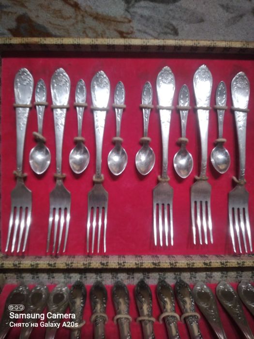 Набор столовий мельхіооровий