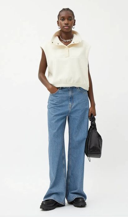 Джинси жіночі широкі р.28