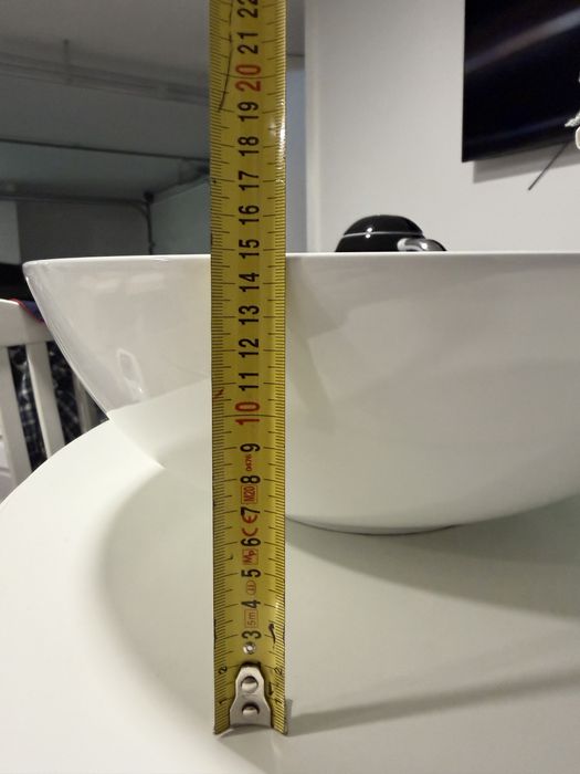 Lavatorio pousar redondo