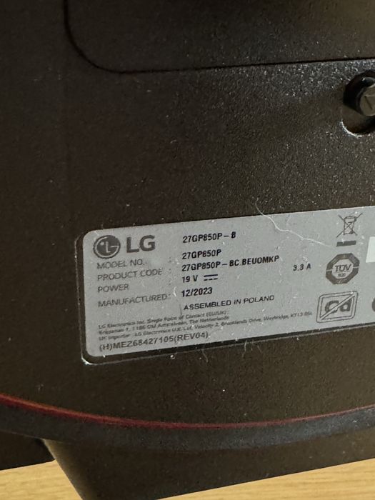 Monitor LG Ultragear 27’’