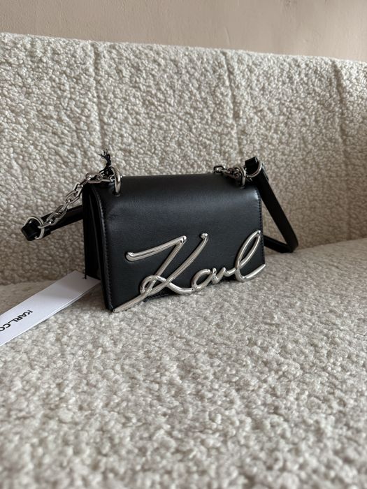 Сумка Karl Lagerfeld шкіряна