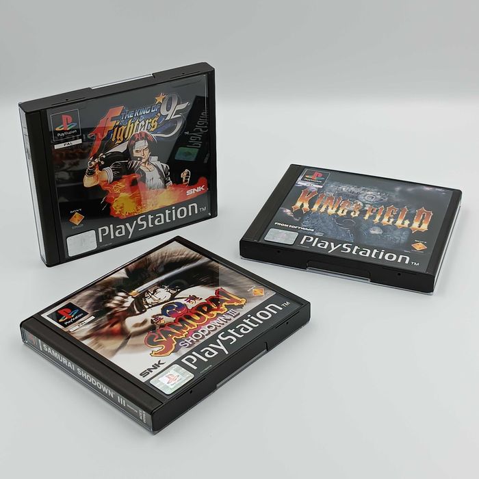 3x Nowe pudełko oryginalne box małe hologram Playstation PS1/PSX/PSOne