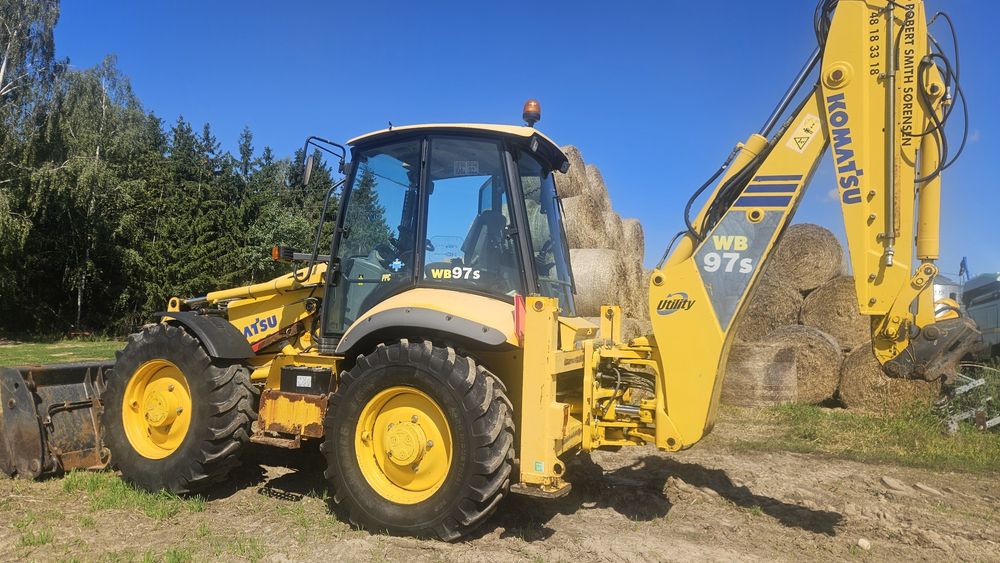Koparko-ładowarka Komatsu WB 97s