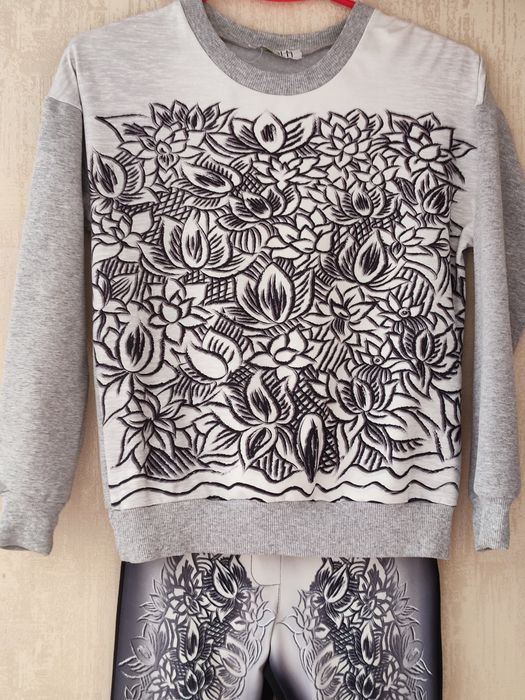 Костюм solh de luxe штани світшот кофта