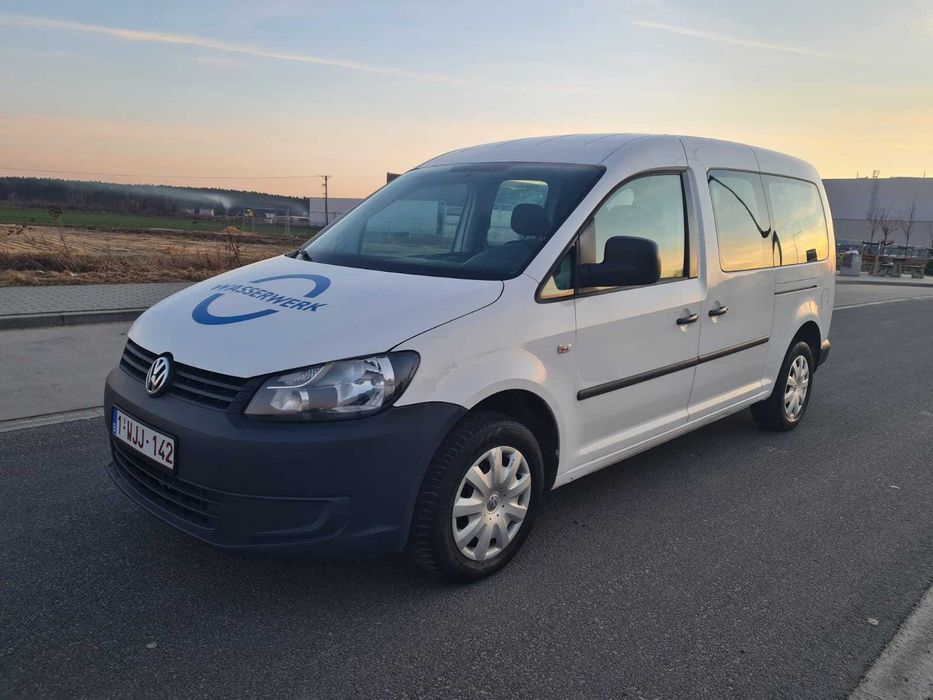Volkswagen Caddy Long 2x drzwi przesuwne ściana grodziowa duże radio
