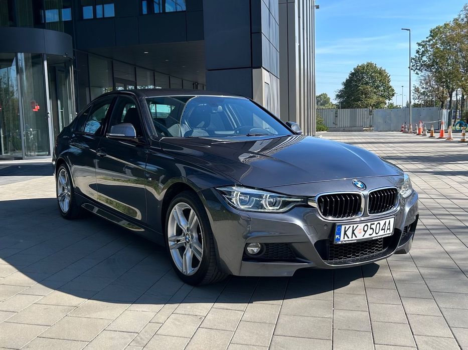 BMW Seria 3 BMW F30 pełny M pakiet po VIN, polski salon