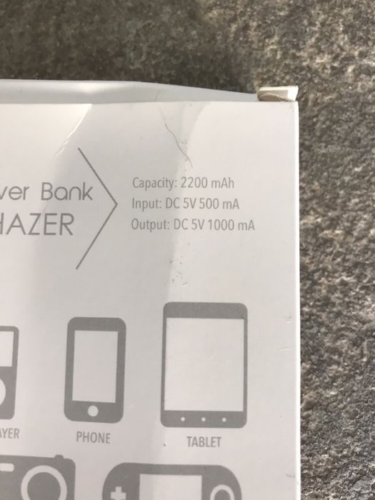 Conjunto de 10 unidades de Power bank 2200mAh