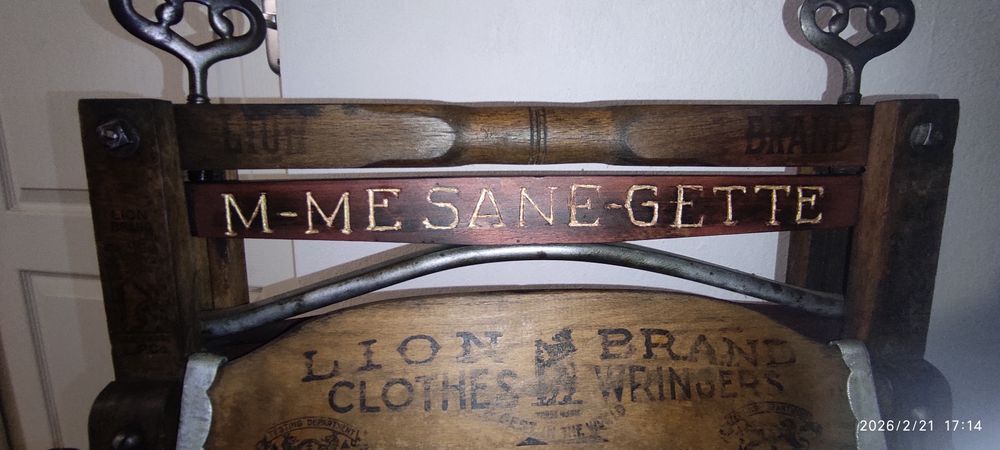 Stara wyżymaczka magiel