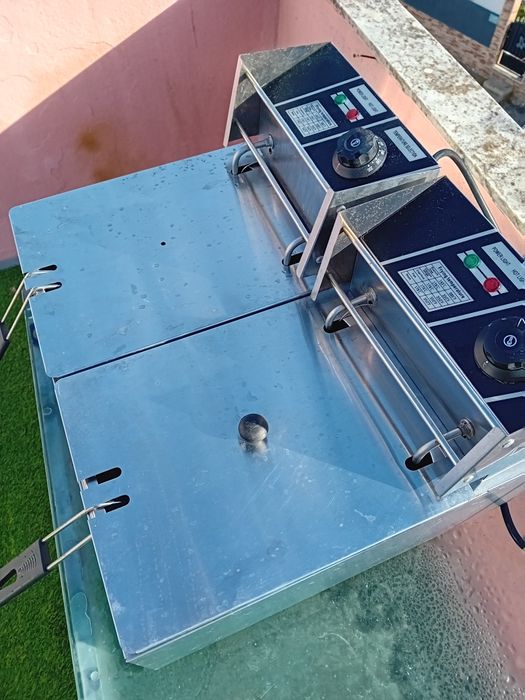 Chapa eletrica para hambúrgueria