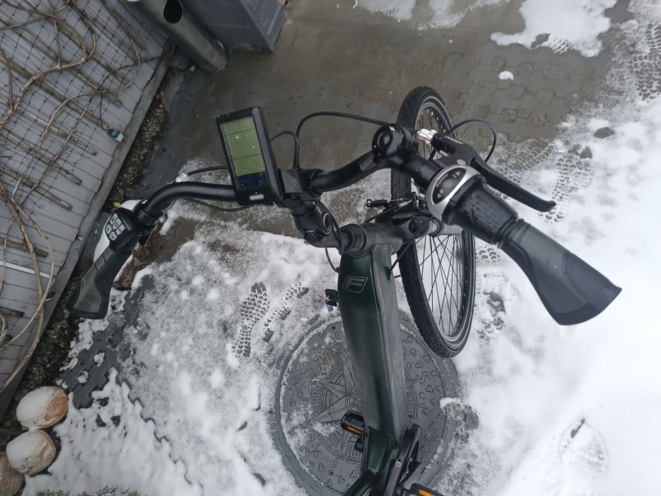 Електровелосипед Fischer Bafang як новий без батареї