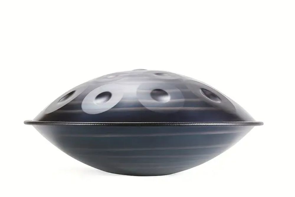 Синій Хендпан для музики і йоги D мінор 12 нот