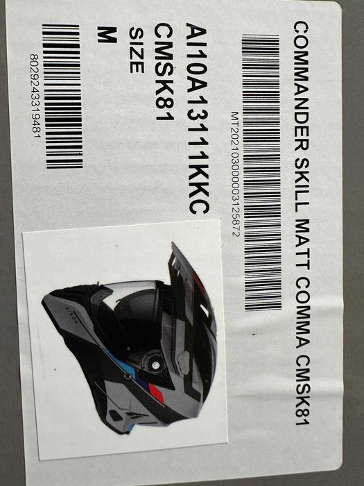 Capacete Airoh Commander 2 Cinza
