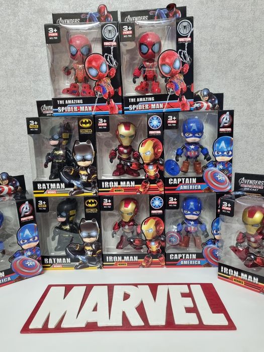 Фігурка металева Супергерой Марвел і ДС.