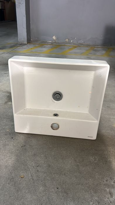 Lavatório Suspenso rectangular  – Branco