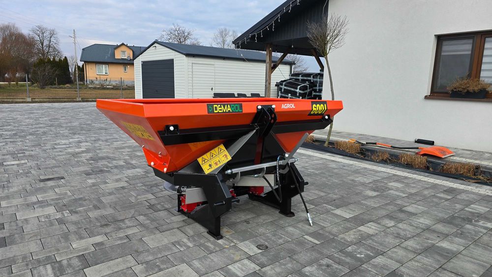 Dwutalerzowy Rozsiewacz NOWY 400L-1200L Plandeka Gratis Szybka dostawa