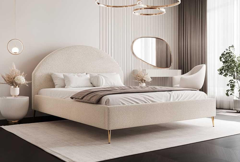 Łóżko tapicerowane PORTO SLIM z pojemnikiem na pościel DARMOWA DOSTAWA