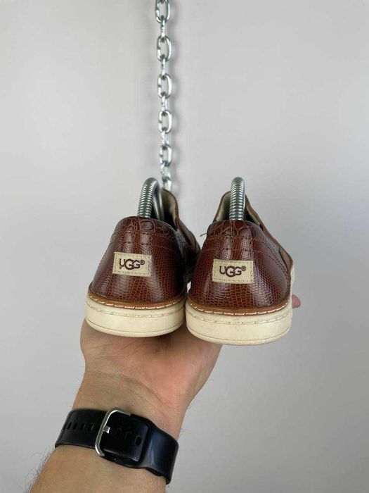 Жіночі шкіряні сліпони , мокасіни , кеди ugg hadria croco slip on