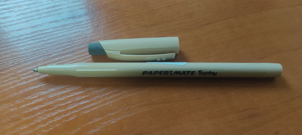 Długopis wymazywalny Replay Paper Mate czarny