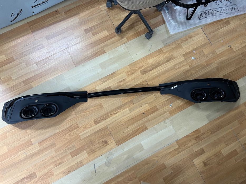 Дифузор ( заднього бампера ) S-Line на Audi Q5 80A 2020-2023 року