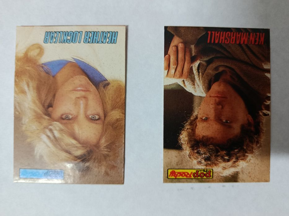 Lote de AUTOCOLANTES  Musicais ( anos 80 )