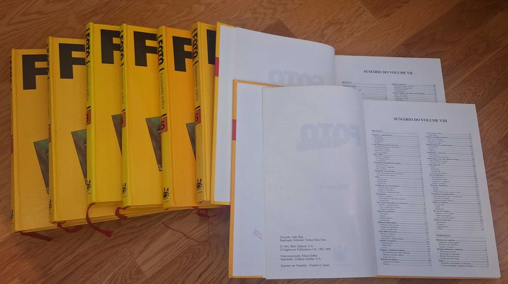 Coleção Completa De Fotografia | 8 Volumes | 2400 Paginas