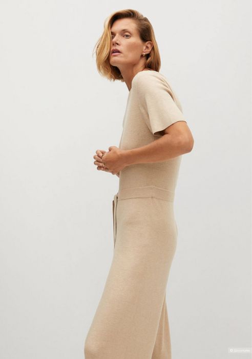 Трикотажний комбінезон mango костюм теплий комбинезон костюм вʼязаний