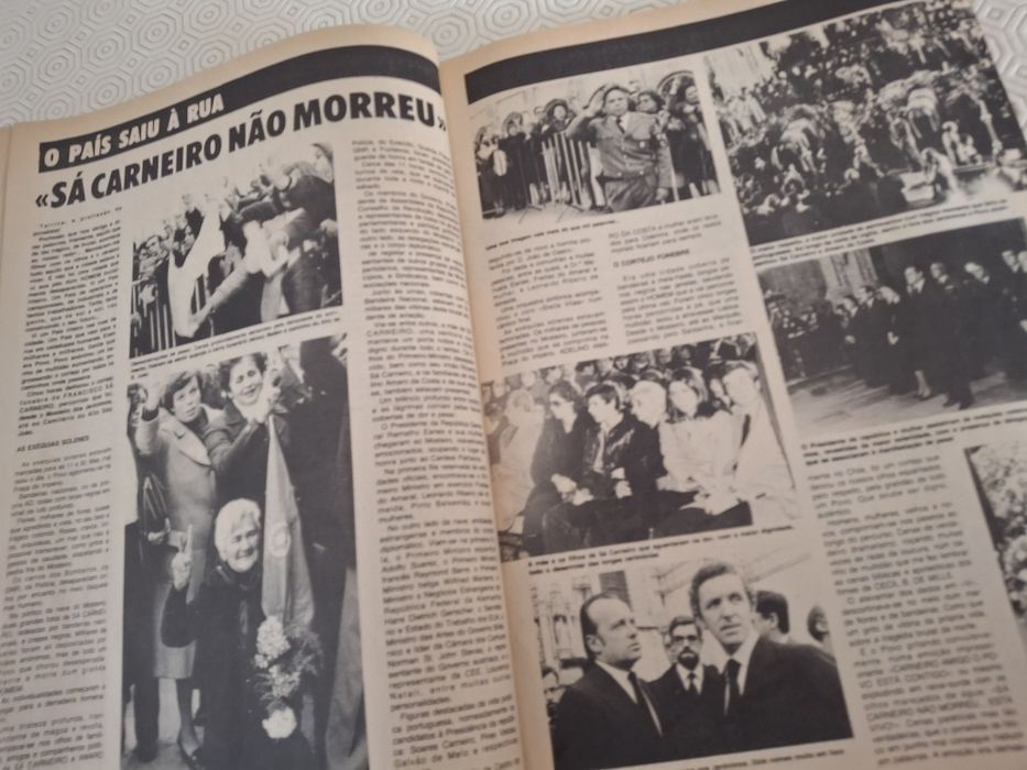 Revista nova gente 1980 morte sa carneiro