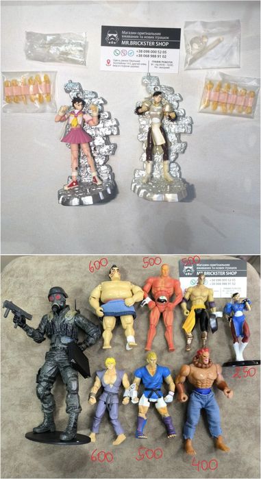 Игровые фигурки Piggy Skylanders Halo Overwatch Resident Zelda Doom