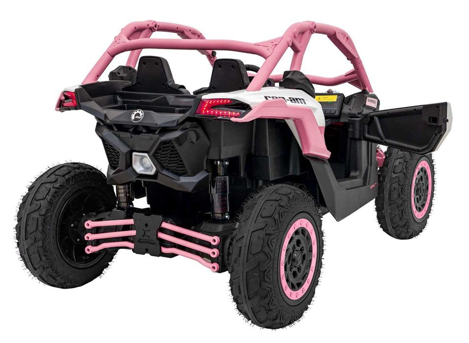Buggy Maverick Turbo RR STRONG 2x320W 24V – 2-osobowy, pompowane koła, Bluetooth