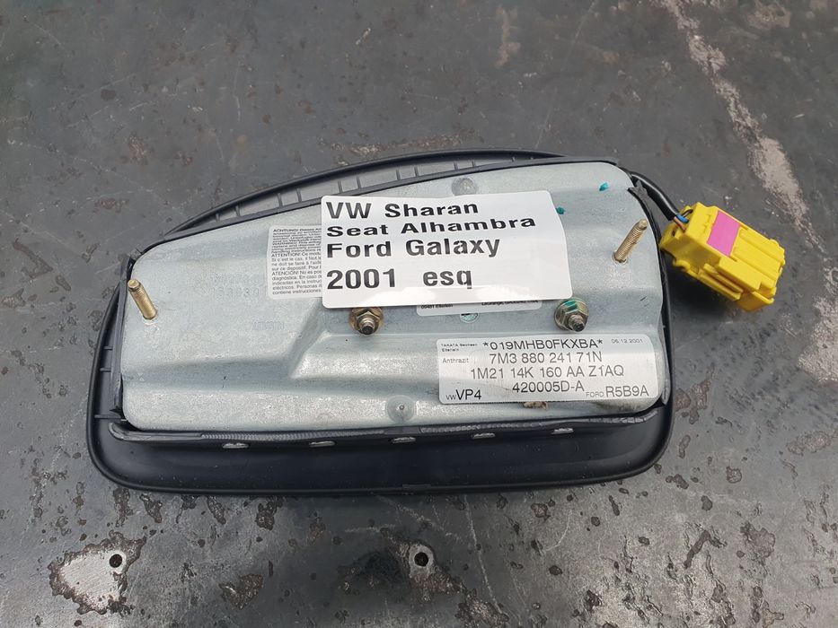Airbag banco esquerdo VOLKSWAGEN Sharan (7M)