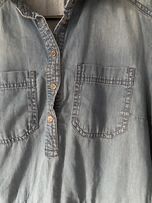 Sukienka tunika cienki jeans rozm 36