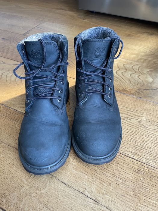 Ботинки Timberland, осень, кожа, размер 33, стелька 21,7