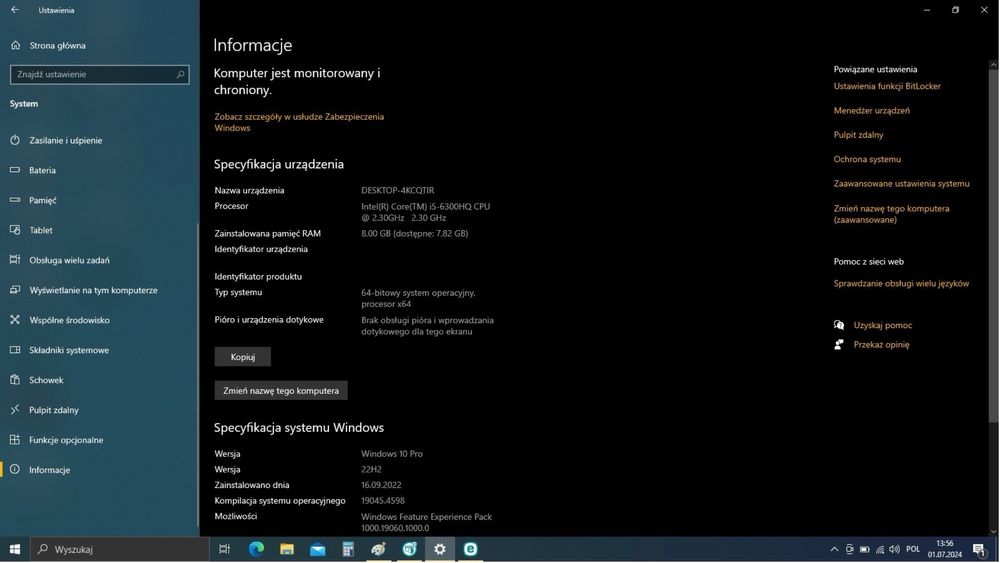Dell Latitude E5470 | NOWA BATERIA | i5 / SSD | Stan bardzo dobry